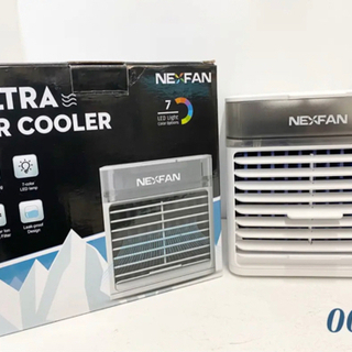 美品 NEXFAN コンパクト冷風機 卓上 ミニクーラー 冷風扇...