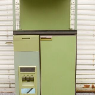 キャスター付 キッチントップ 整理 収納庫 米櫃 電源コンセント...