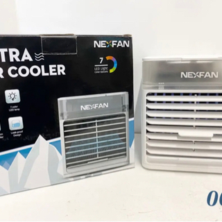 美品 NEXFAN コンパクト冷風機 卓上 ミニクーラー 冷風扇...
