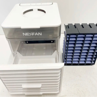 美品 NEXFAN コンパクト冷風機 卓上 ミニクーラー 冷風扇 エアコン 003の画像