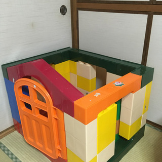 【決まりました】大きなブロック　people製