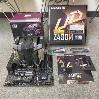 ■Core i5 10400f/CPUクーラー/Z490マザー/ベアボーンセット
