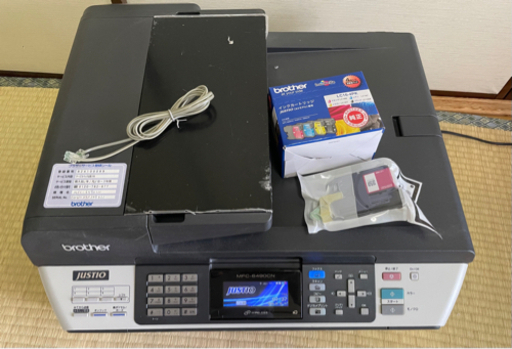 ブラザーA3複合機　MFC-6490CN 純正インク5本　コピーFAXスキャン