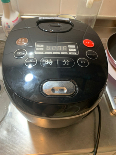 2019年式　KOM HR-05 4合炊きマイコン式炊飯器　0.8L