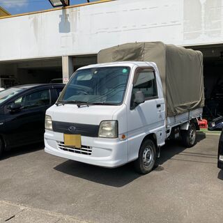 新春価格！スバル サンバートラック幌付総額￥385000エアコン...