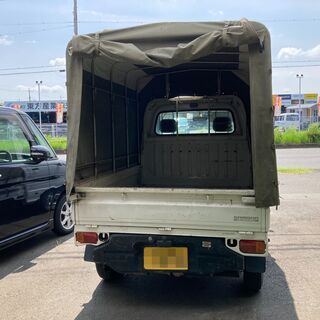 新春価格！スバル サンバートラック幌付総額￥385000エアコン！パワステ！５速！車検Ｒ４／１１！123000Kmの画像