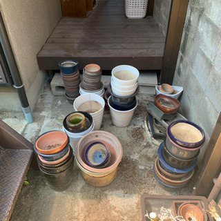 植木鉢差し上げます　残りこれだけです
