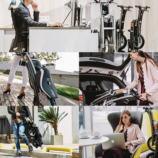 【公道OK！コンパクト！】 折りたたみ　電動バイク stigo スティーゴの画像