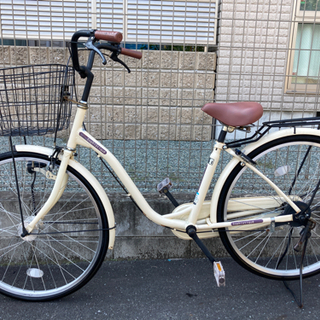 （タイヤ交換済み)SOPHISTIQUE 26インチ自転車譲ります