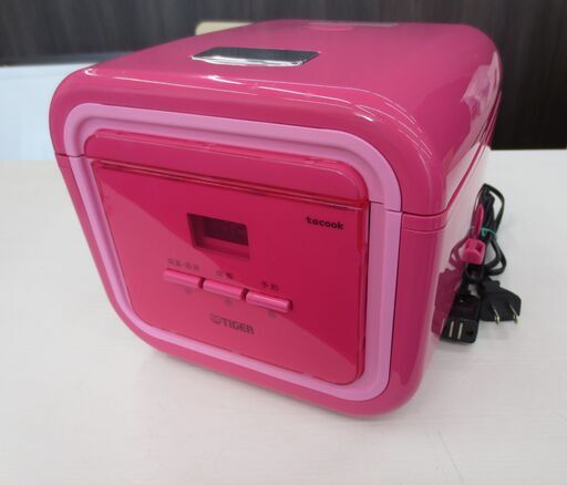決まりました■タイガー　3合　炊飯器　ピンク　JAJ-A551