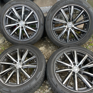 バリ山　タイヤ付き　225/50R18 アルミホイール　かっこい...