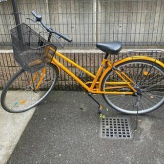 【取引終了】大人用自転車 27インチ 1000円の画像