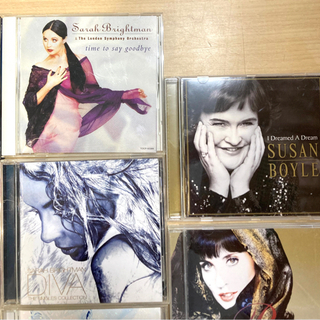 【中古品】お値下げ！サラ.ブライトマン、スーザン.ボイル等　CD 11セットの画像