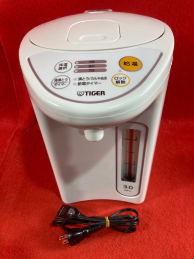 TIGER 魔法瓶 電気ポット PDR-G301 2018製