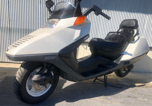 説明動画有り 超稀少 奇跡と伝説の1台 実働 フュージョン  ゆたんぽマフラー てっちんホイール ロボハン 右下HONDAのロゴ