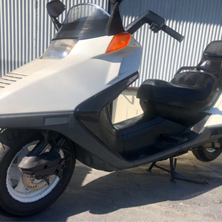 説明動画有り 超稀少 奇跡と伝説の1台 実働 フュージョン  ゆたんぽマフラー てっちんホイール ロボハン 右下HONDAのロゴの画像