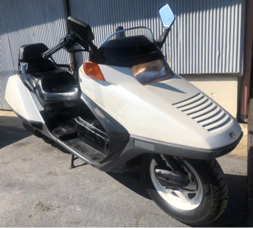 説明動画有り 超稀少 奇跡と伝説の1台 実働 フュージョン  ゆたんぽマフラー てっちんホイール ロボハン 右下HONDAのロゴ