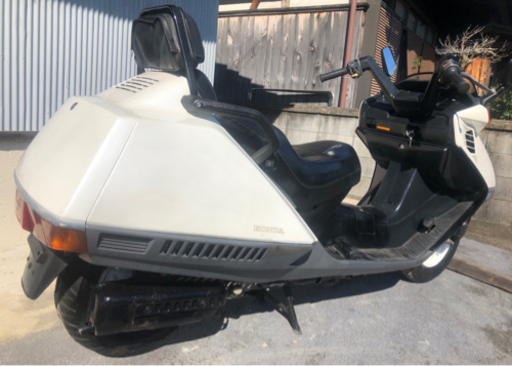 説明動画有り 超稀少 奇跡と伝説の1台 実働 フュージョン  ゆたんぽマフラー てっちんホイール ロボハン 右下HONDAのロゴ