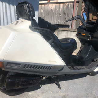 説明動画有り 超稀少 奇跡と伝説の1台 実働 フュージョン  ゆたんぽマフラー てっちんホイール ロボハン 右下HONDAのロゴの画像