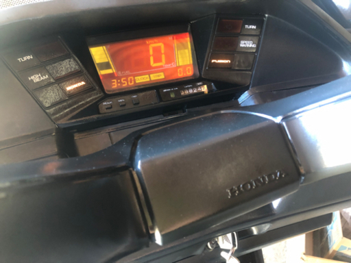 説明動画有り 超稀少 奇跡と伝説の1台 実働 フュージョン  ゆたんぽマフラー てっちんホイール ロボハン 右下HONDAのロゴ