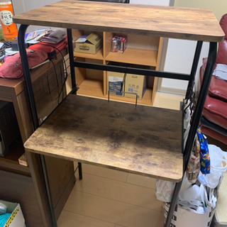 炊飯器　レンジ　台　キッチン棚