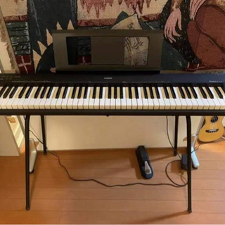 【9月15日まで出品】美品 YAMAHA NP-30 電子ピアノ 譜面立て付