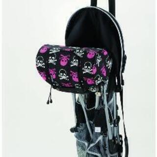 ベビーカー用タイヤカバー※スカル柄の画像