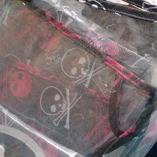 ベビーカー用タイヤカバー※スカル柄の画像