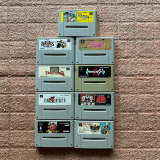 スーパーファミコンカセット9本セット！！