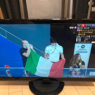 シャープ　テレビ　24V型の画像