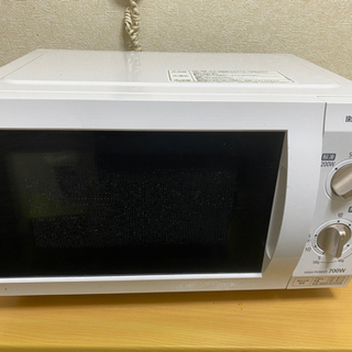 アイリスオーヤマ　電子レンジ　０円　説明書付き