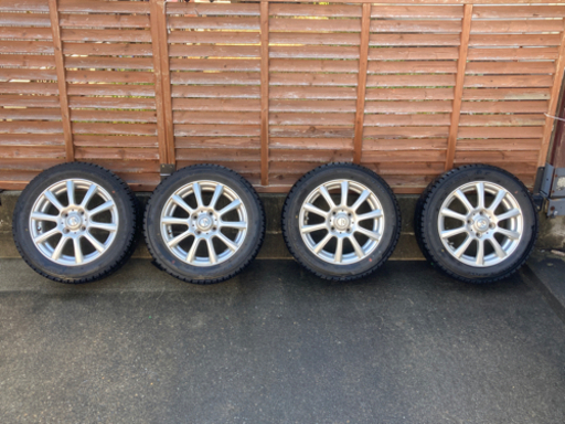 【14インチ】155/65R14 アルミホイール付きスタッドレスタイヤ