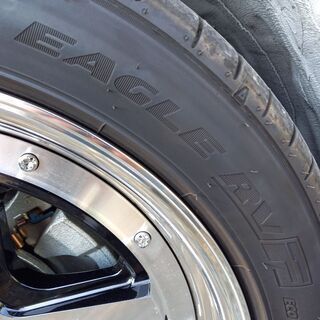 ハイエース　ファブレス　XR-6 225 50 18  7.5J+38 タイヤ　ホイール　セットの画像