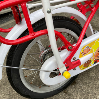 【取引中】アンパンマン自転車14インチ の画像