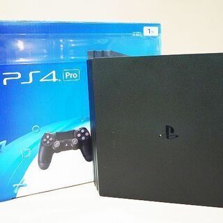 【苫小牧バナナ】SONY/ソニー CUH-7000BB01 PlayStation4 Pro 1TB ジェットブラック PS4 Pro プレイステーション4 動作OK♪ 36345