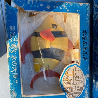 レトロ玩具　ビームライフル　　泳ぐおもちゃの画像