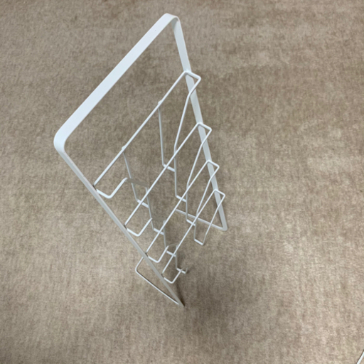 見せる本棚　ラック　ホワイト