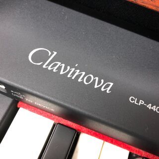 電子ピアノ YAMAHA ヤマハ CLP-440M  W142 ×H106 ×D 51 クリーニング済みの画像