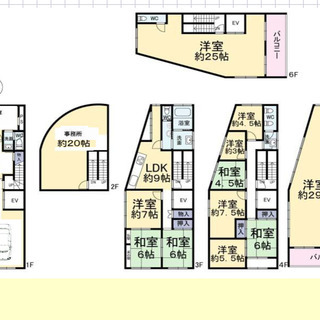 🤗3駅徒歩圏内最高立地6階建てビル🤗値交渉可物件❣️