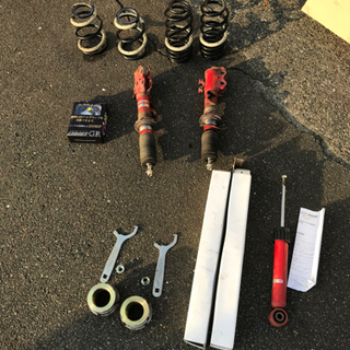 カローラツーリング　ダウンサスペンション&フォグランプの画像