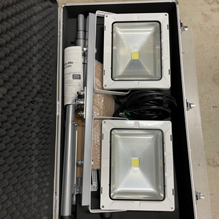 LEN-P50LW-ABOX 日動工業 エコナイター LEDスタンド型投光器 LEN-P50LW-ABOX 日動工業 エコナイター LEDスタンド型投光器