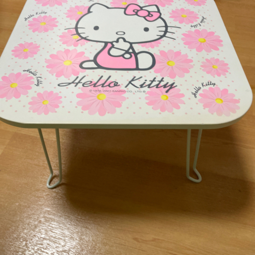 アウトレット ハローキティ 折り畳み式 ミニテーブル HELLO KITTY