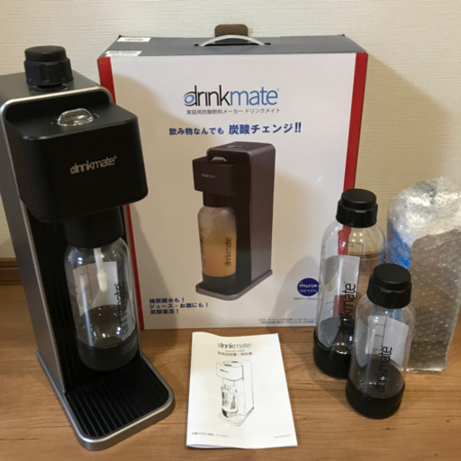 決定しました☆美品✨【Used】炭酸メーカー　ドリンクメイト　620シリーズ
