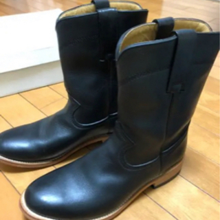 エンジニアブーツ　本革