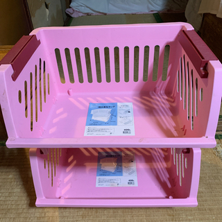 差し上げます！ニトリ　積み重ねラック