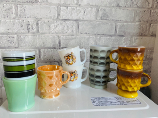 ファイヤーキングマグ９個&Pyrexボール　合計10点セット