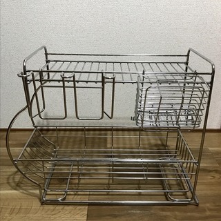 KEYUKA(ケユカ) 水切りカゴ　3点セット
