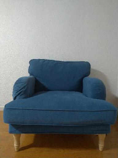 再開＆値下げ【2500円】IKEA シングルソファ　STOCKSUND