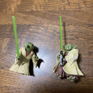スターウォーズフィギュア❗️ヨーダ2体‼️の画像