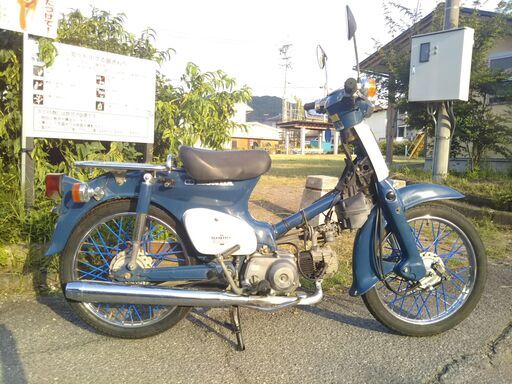 75歳のお爺ちゃんが乗っていたワンオーナー車両　ホンダスーパーカブ５０　Ａ－Ｃ５０　実動即乗り可能　１１，３０４ｋｍ